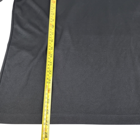 Men's FGS Long Sleeve Navy Polo Golf Shirt with Orange Accents XL - Picture 9 of 13